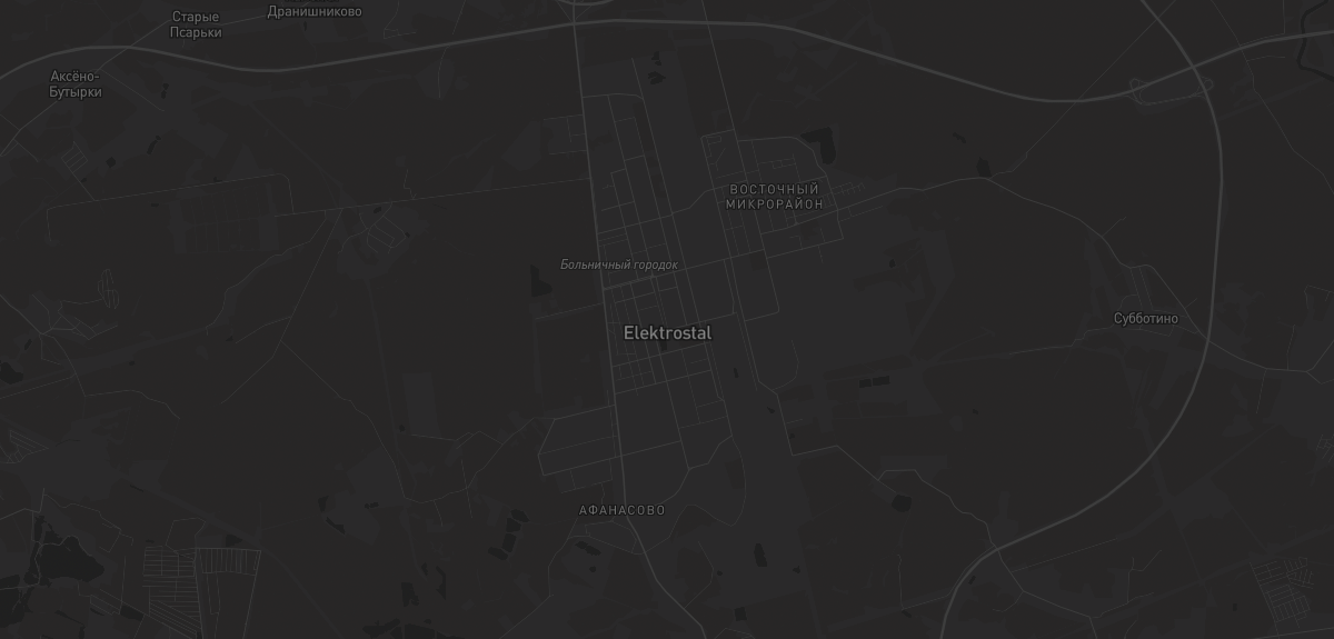 Карта в Электростали