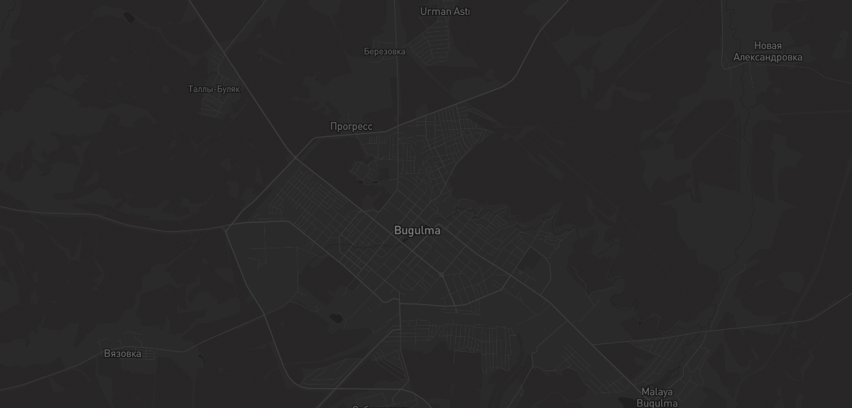 Карта в Бугульме