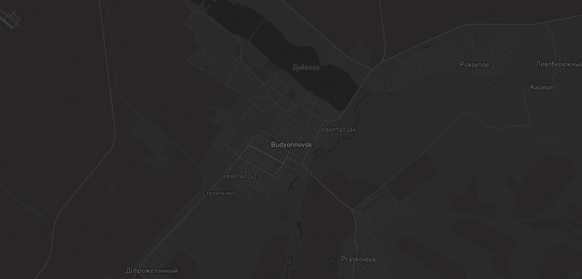 Карта в Будённовске