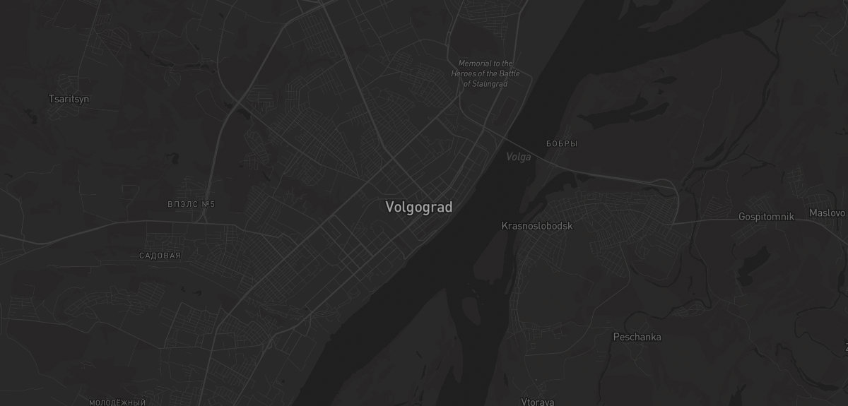 Карта в Волгограде