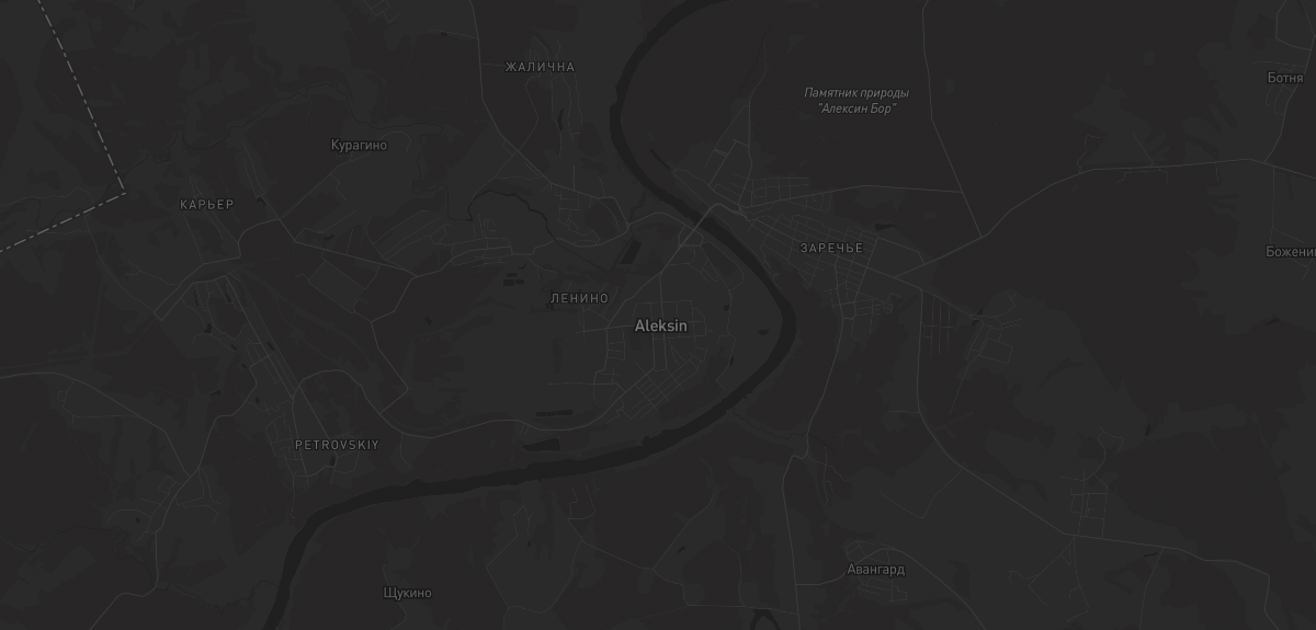 Карта в Алексине