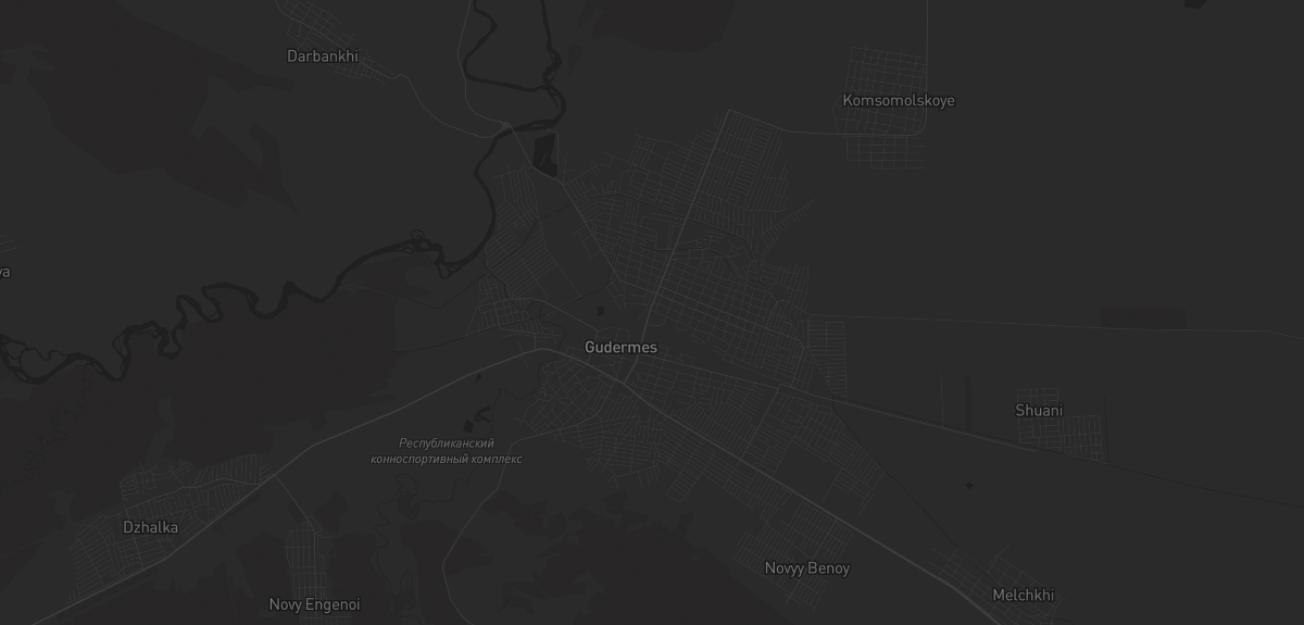 Карта в Гудермесе