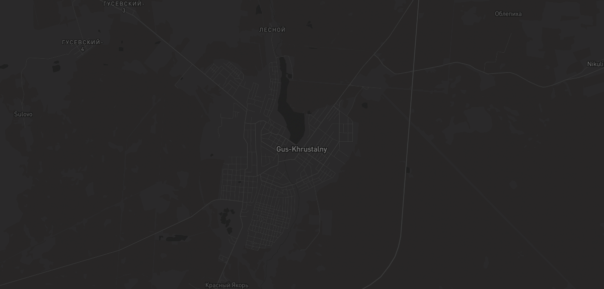 Карта в Гусь-Хрустальном