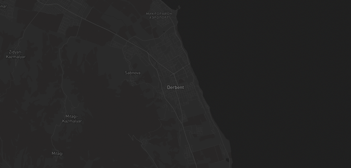 Карта в Дербенте