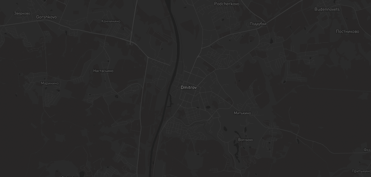 Карта в Дмитрове