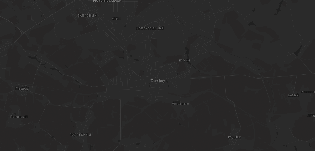 Карта в Донском