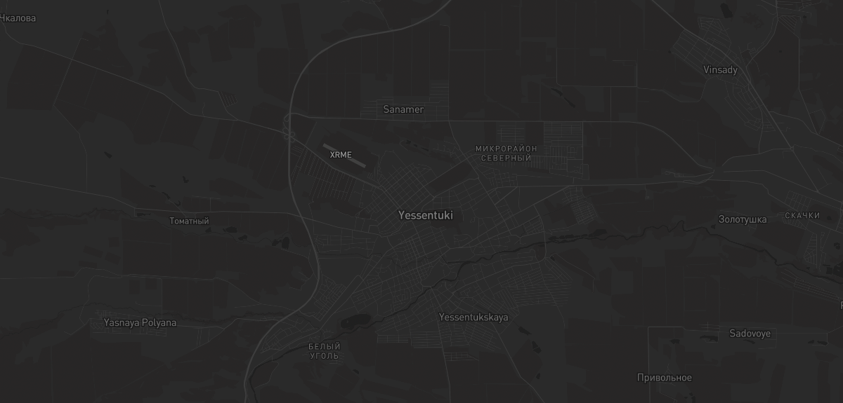 Карта в Ессентуках