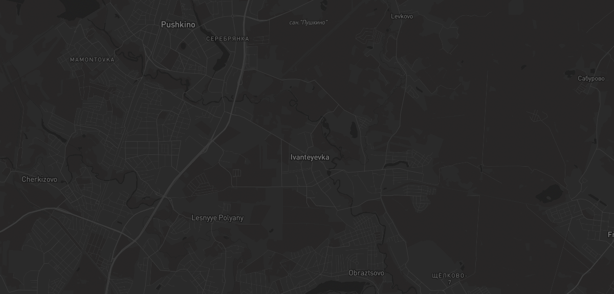 Карта в Ивантеевке