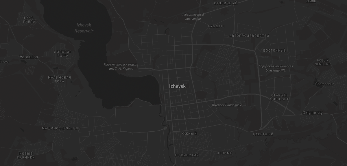 Карта в Ижевске