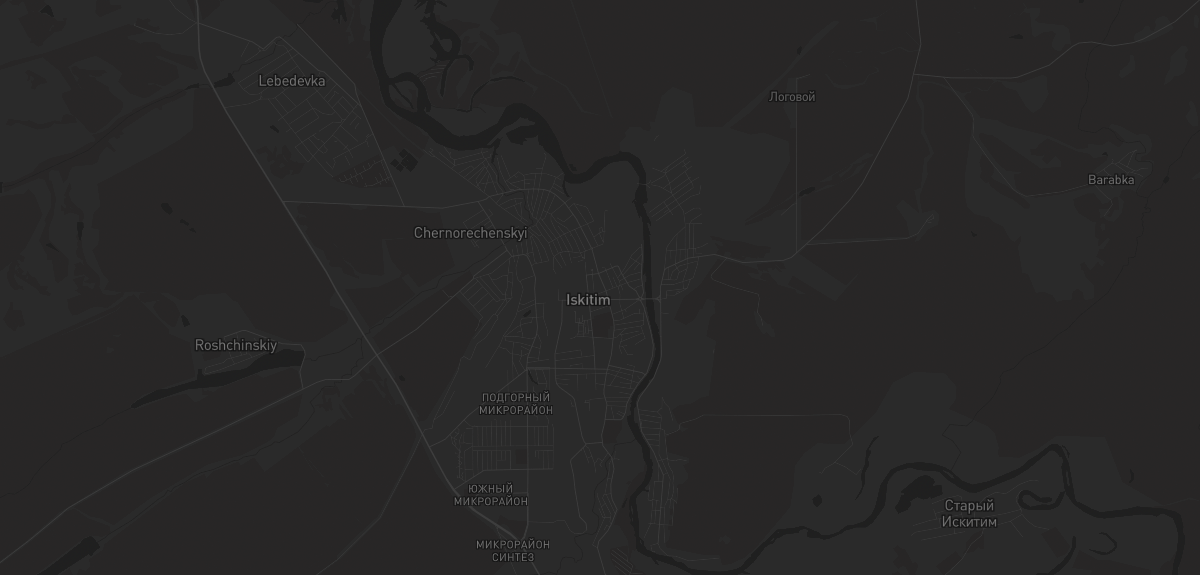 Карта в Искитиме
