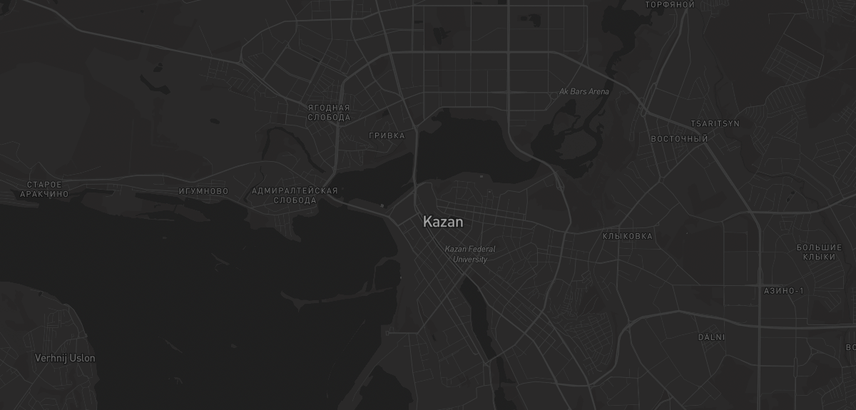 Карта в Казани