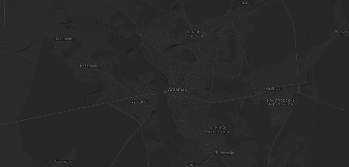 Карта в Арзамасе