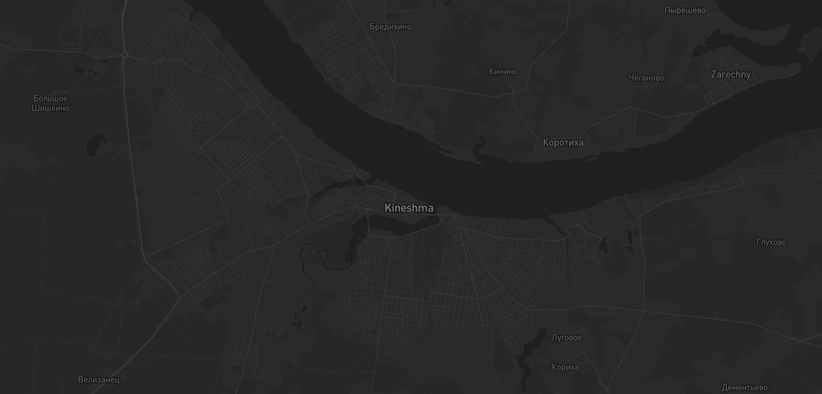 Карта в Кинешме
