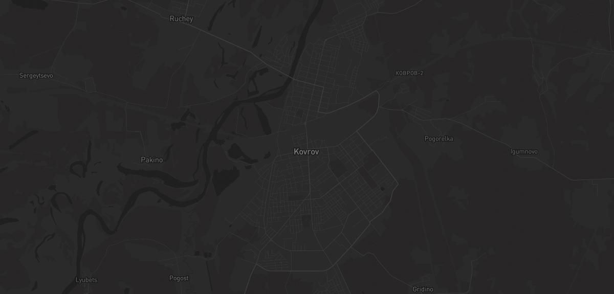 Карта в Коврове