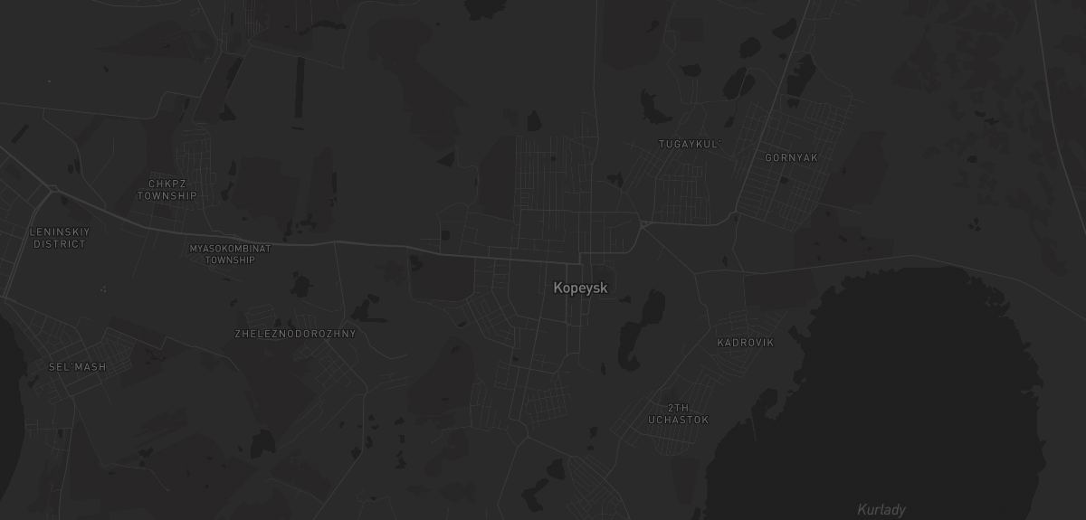 Карта в Копейске