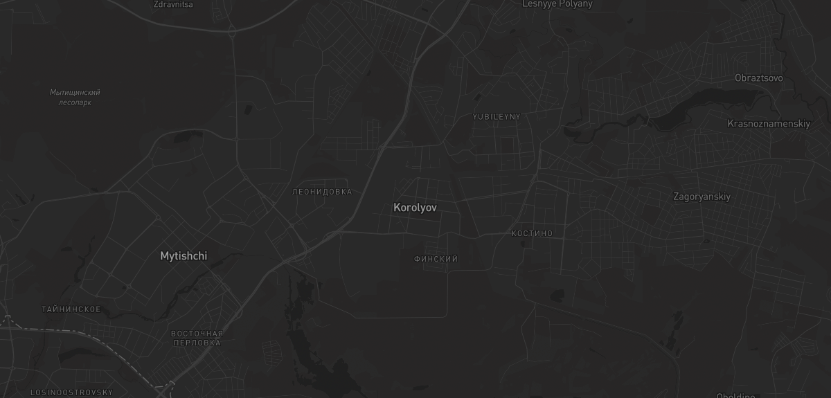 Карта в Королёве