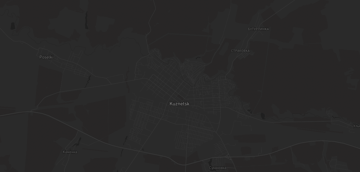 Карта в Кузнецке