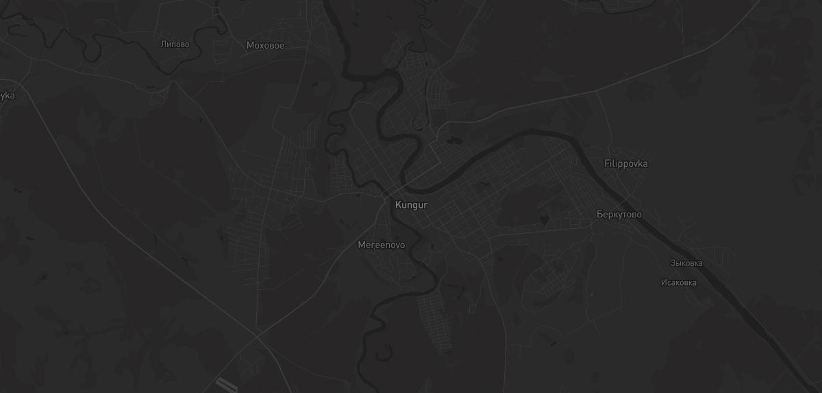 Карта в Кунгуре