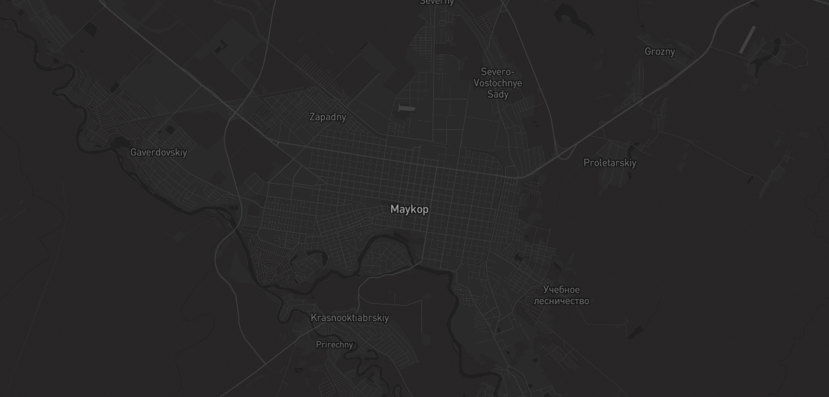 Карта в Майкопе