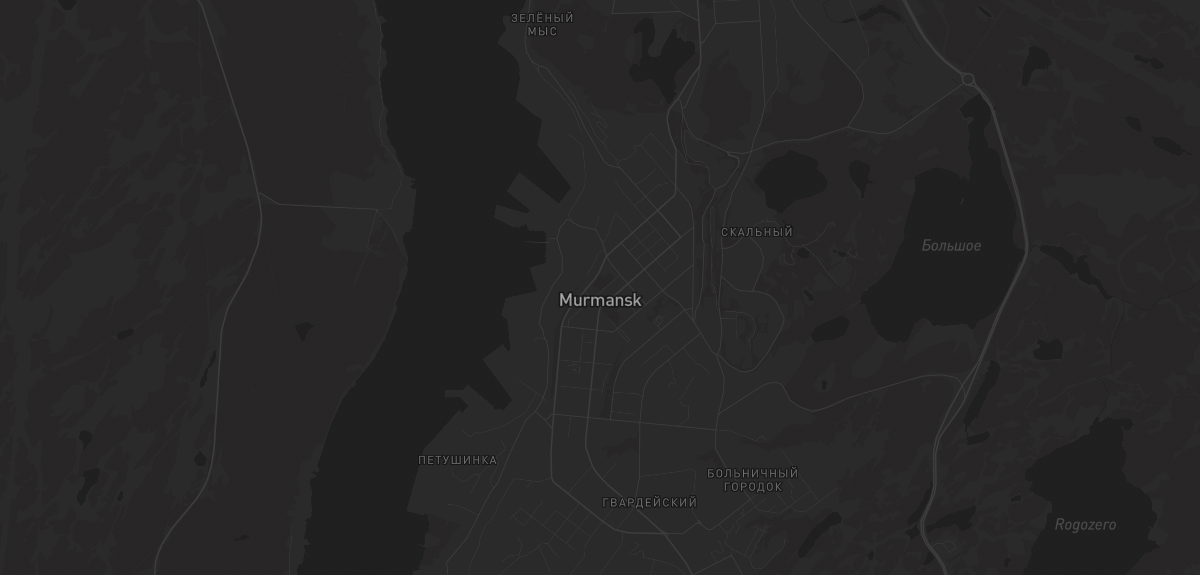 Карта в Мурманске