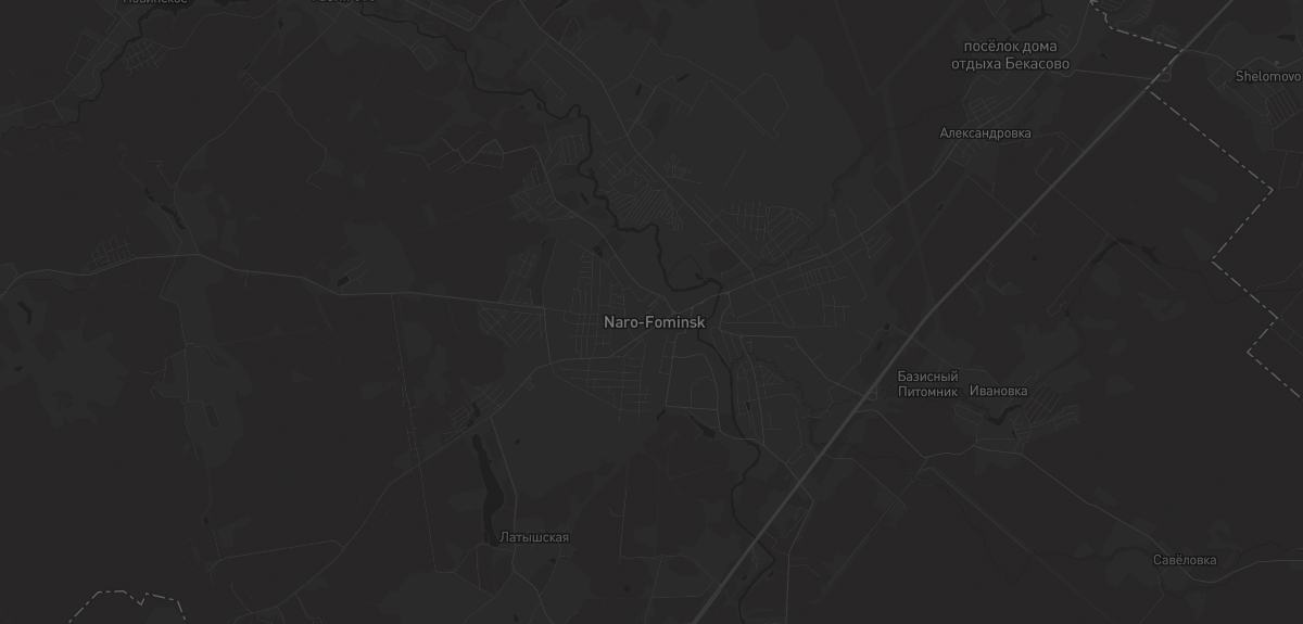 Карта в Наро-Фоминске