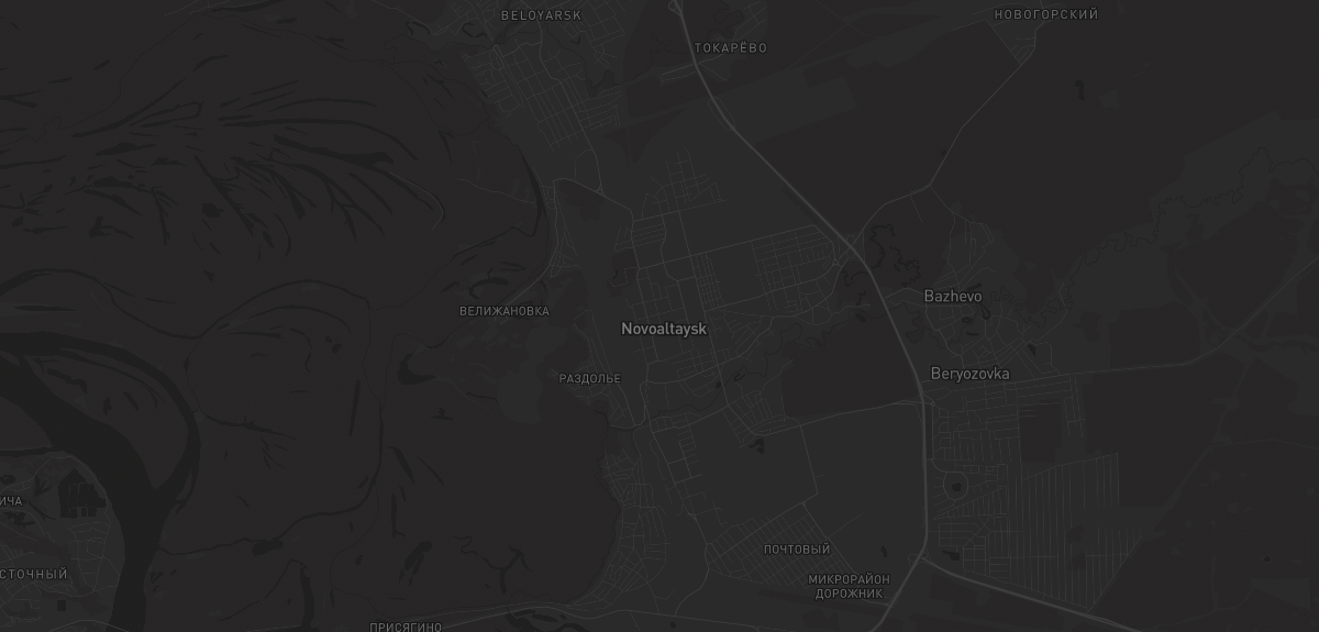 Карта в Новоалтайске