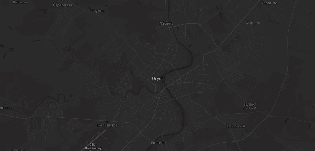 Карта в Орле