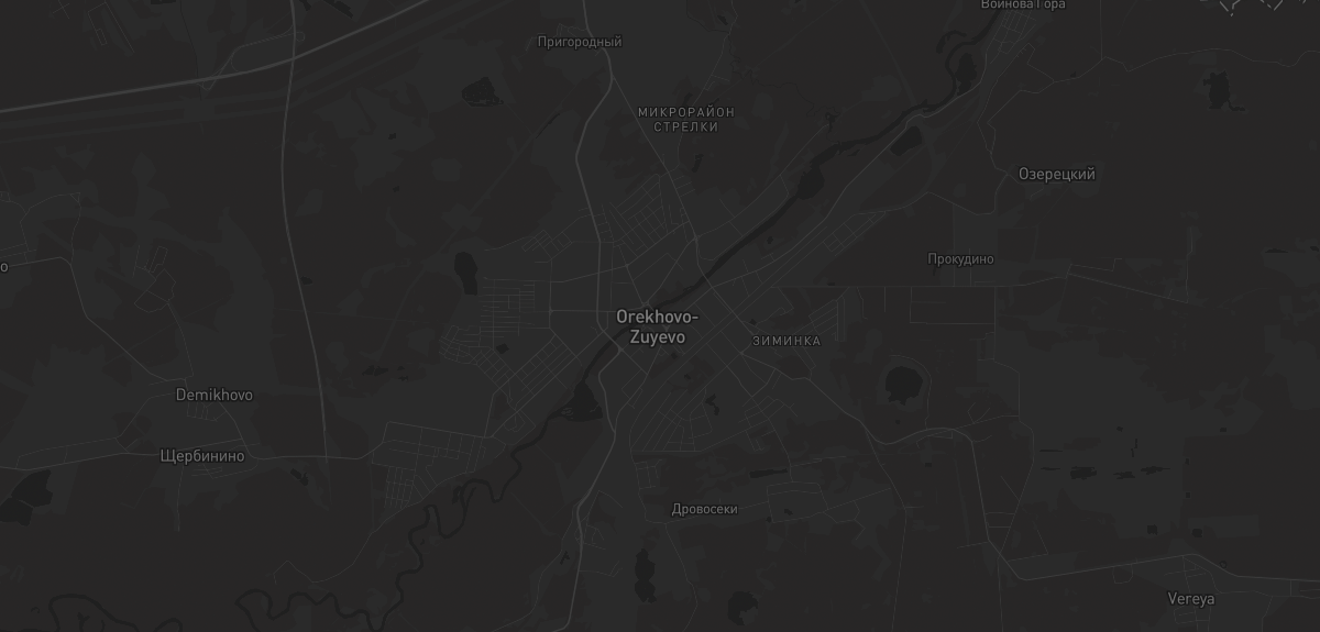 Карта в Орехове-Зуеве