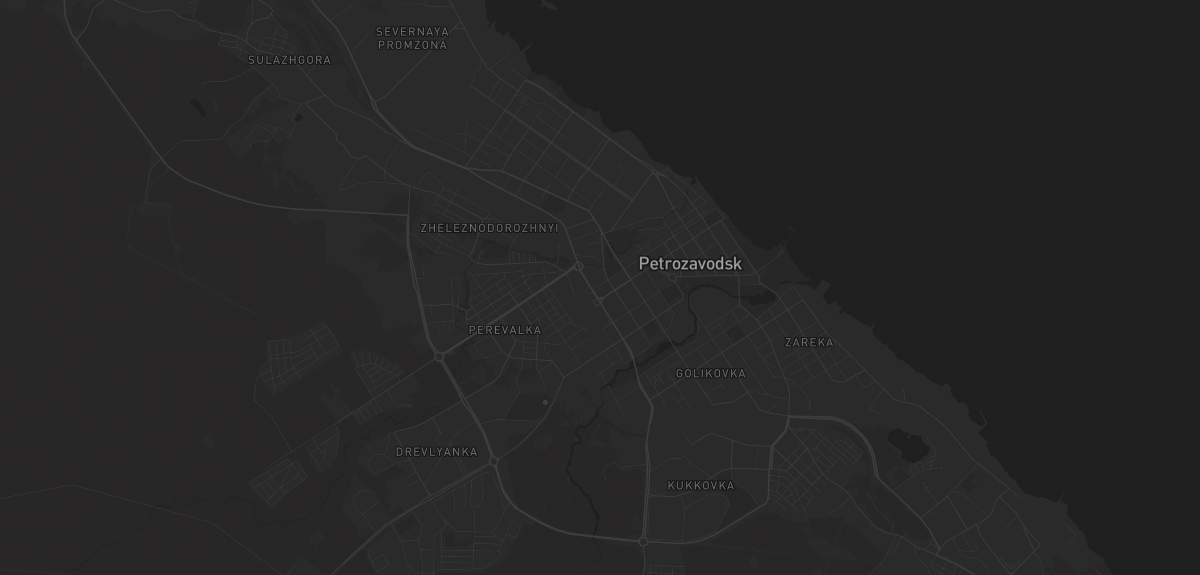 Карта в Петрозаводске