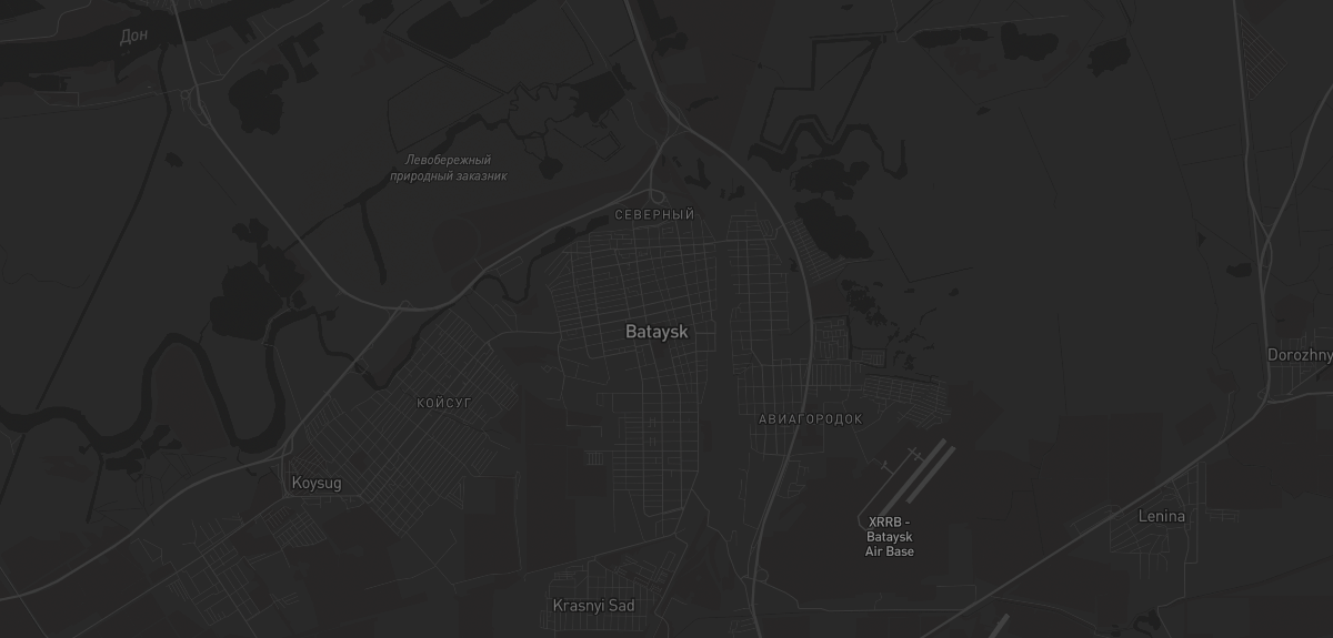 Карта в Батайске