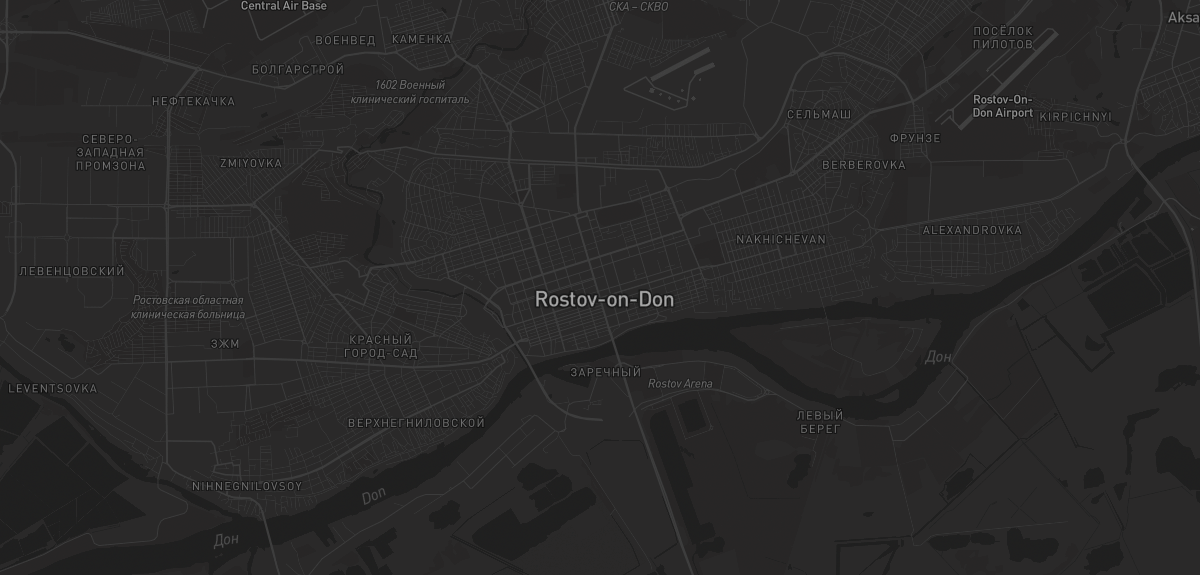 Карта в Ростове-на-Дону
