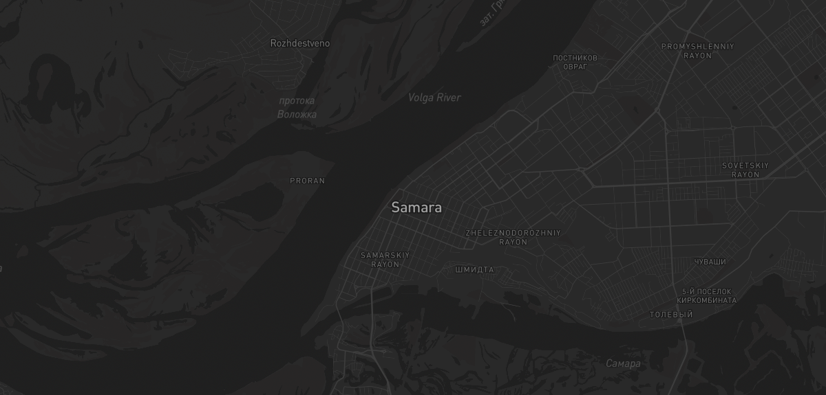 Карта в Самаре