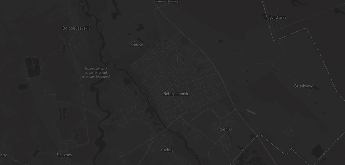 Карта в Белореченске