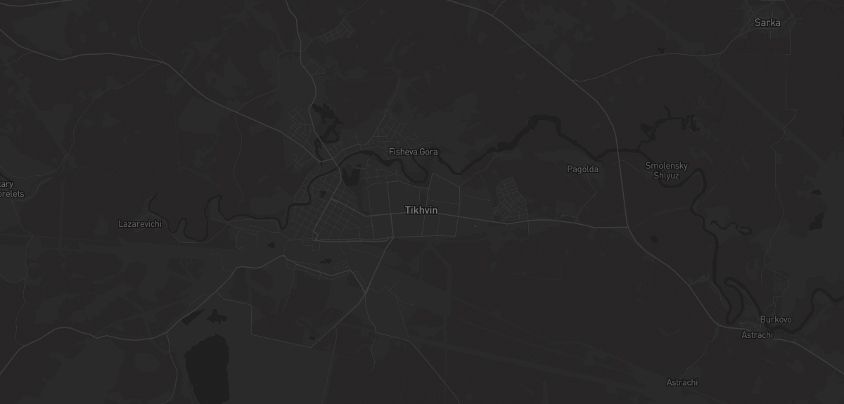 Карта в Тихвине